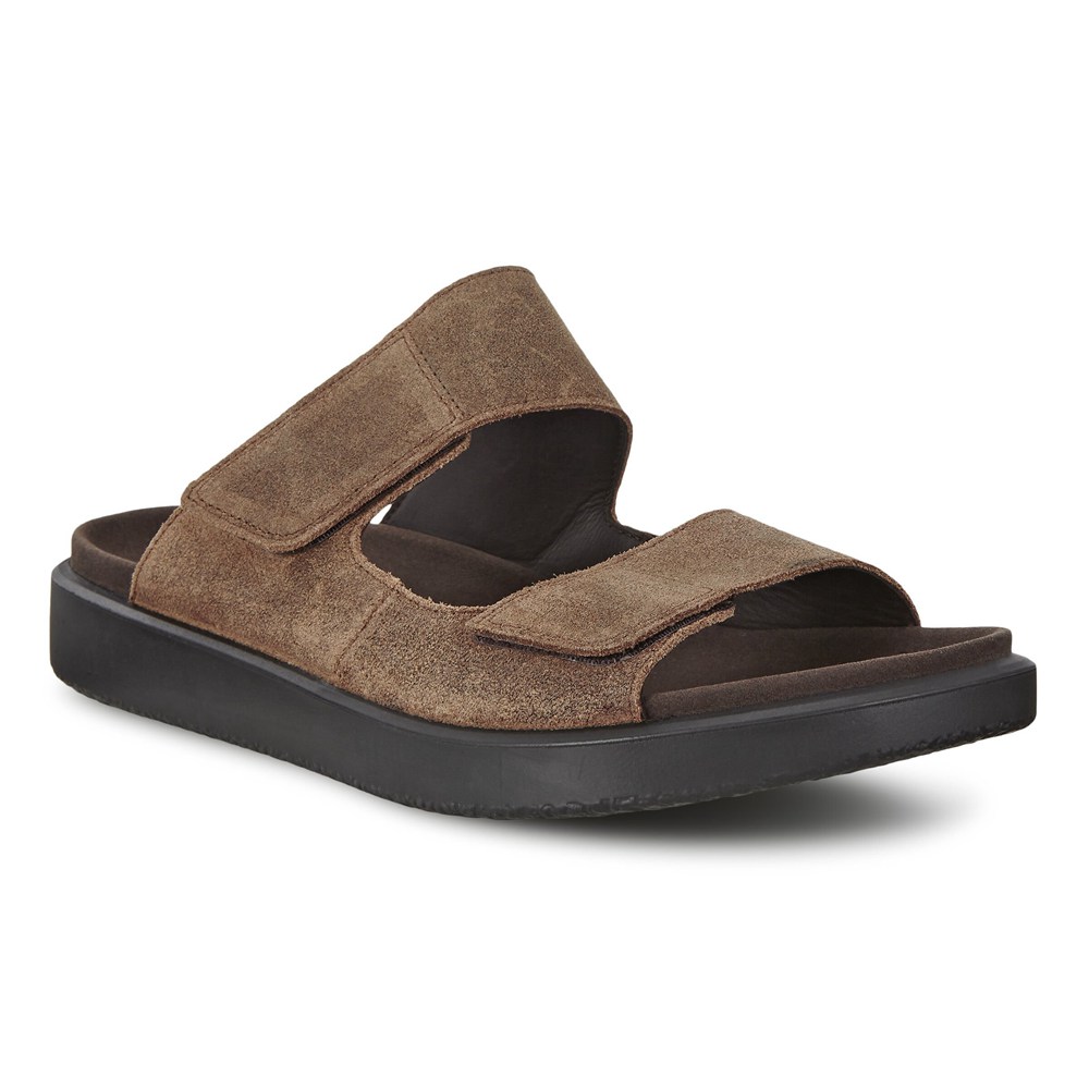 Sandalias Hombre - ECCO Flowt - Marrom - YTI314076